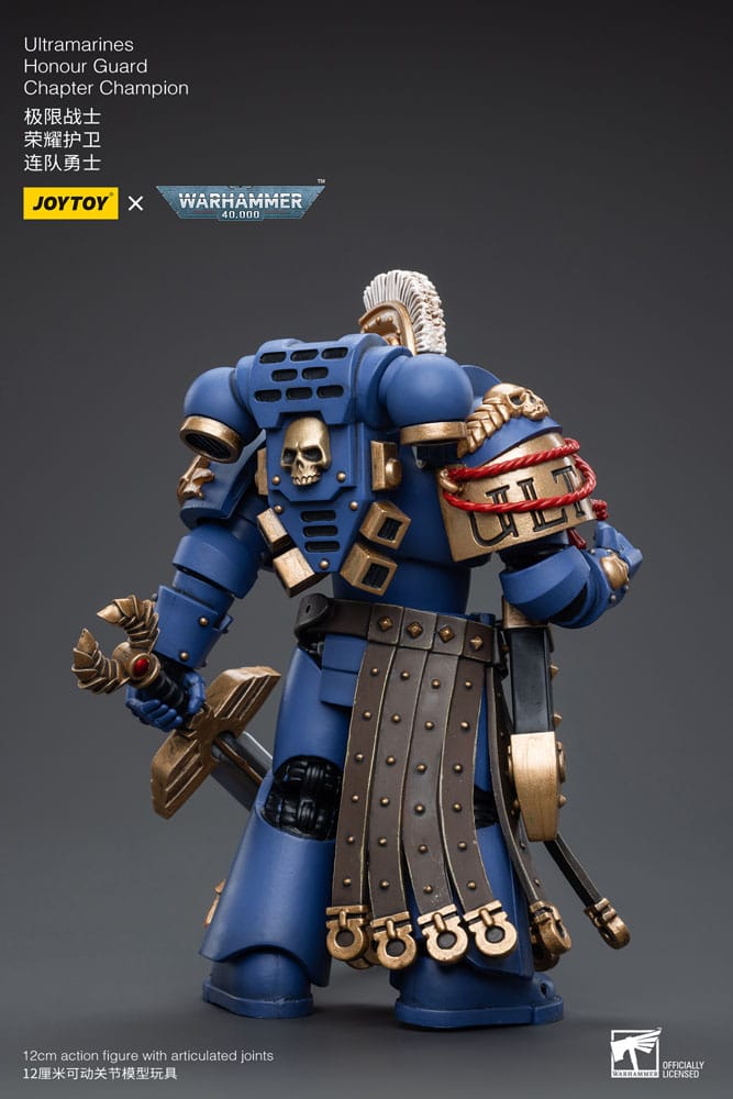 Warhammer 40k Ultramarines Honour Guard Chapter Champion 12 cm 1/18 Action Figure