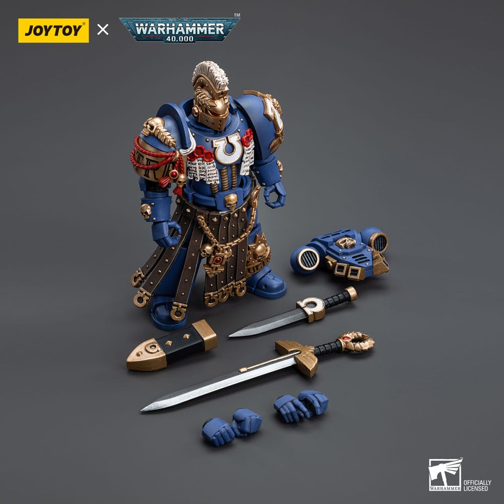 Warhammer 40k Ultramarines Honour Guard Chapter Champion 12 cm 1/18 Action Figure