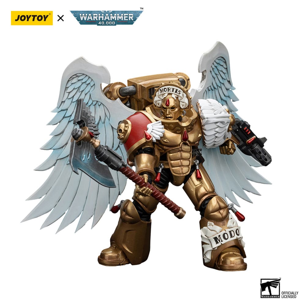 Warhammer The Horus Heresy Blood Angels Sanguinary Guard with Encarmine Axe and Inferno Pistol 12 cm 1/18  Action Figure