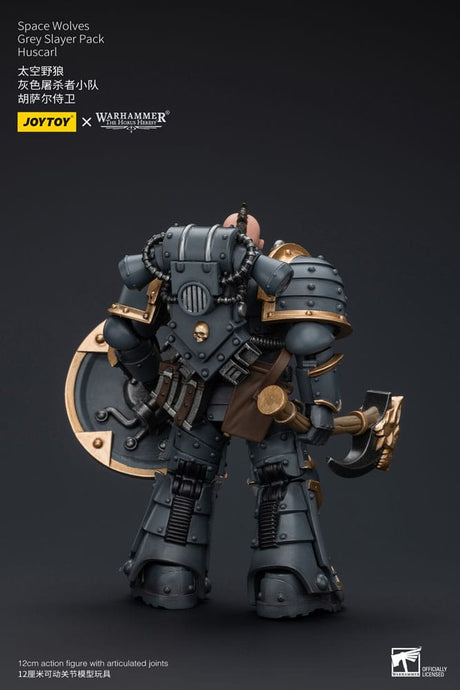 Warhammer The Horus Heresy Space Wolves Grey Slayer Pack Huscarl 12 cm 1/18 Action Figure