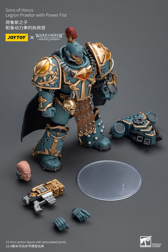 Warhammer The Horus Heresy Legion Praetor With Power Fist 12 cm 1/18 Action Figure