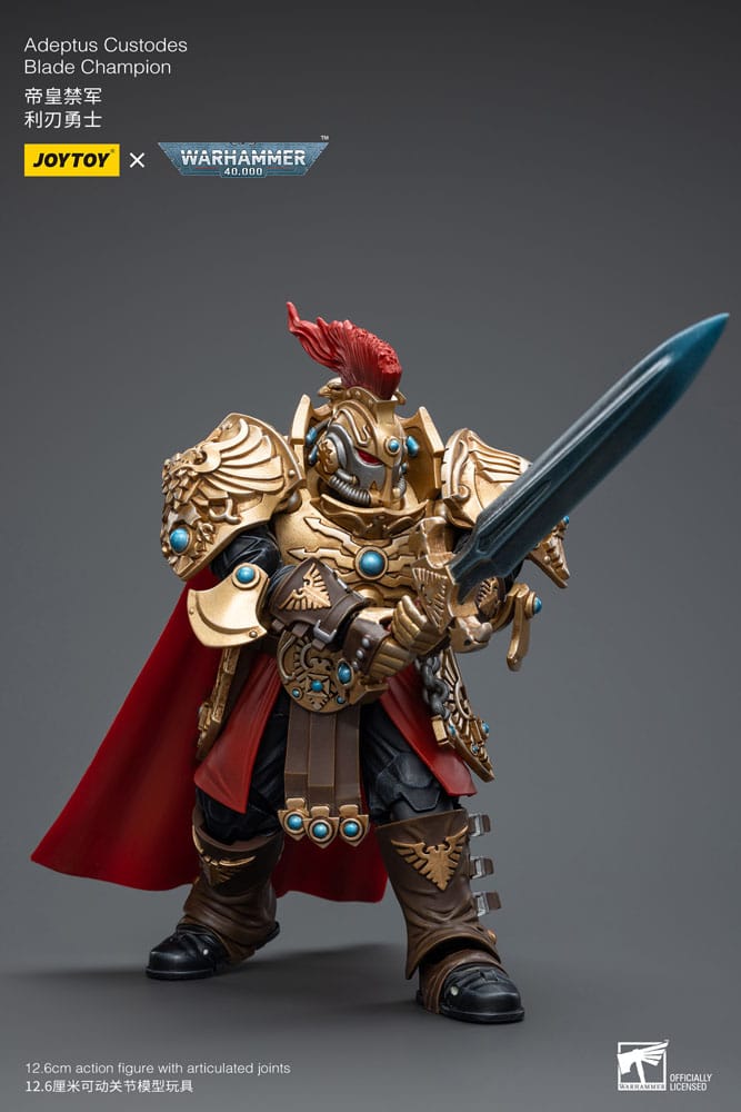 Warhammer 40k Adeptus Custodes Blade Champion 12 cm 1/18 Action Figure