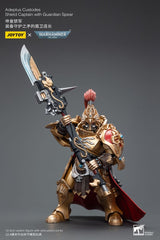 Warhammer 40k Adeptus Custodes Shield Captain with Guardian Spear 12 cm 1/18 Action Figure