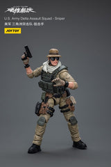 Hardcore Coldplay U.S. Army Delta Assault Squad Sniper 11 cm 1/18 Action Figure