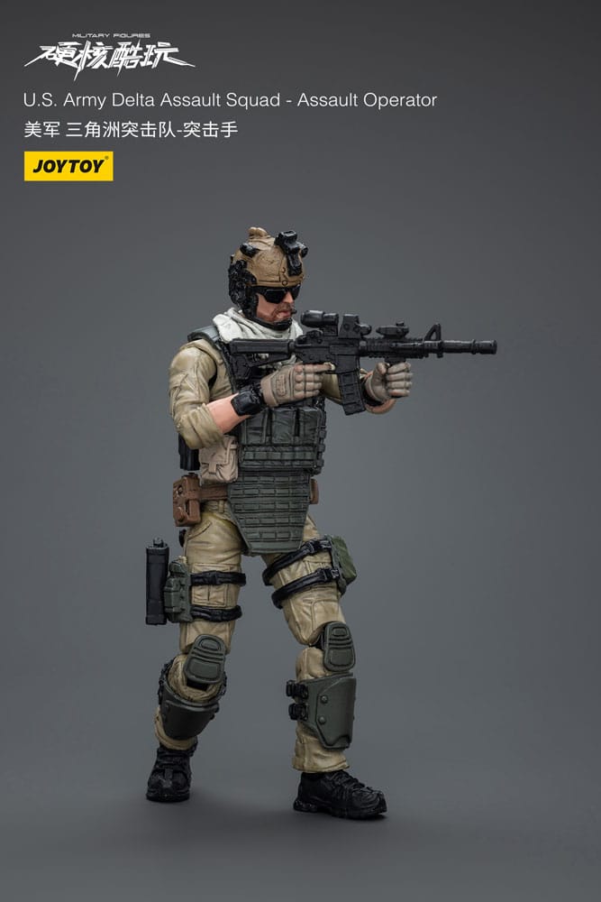 Hardcore Coldplay U.S. Army Delta Assault Squad Operator 11 cm 1/18 Action Figure