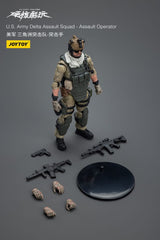 Hardcore Coldplay U.S. Army Delta Assault Squad Operator 11 cm 1/18 Action Figure