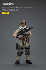 Hardcore Coldplay U.S. Army Delta Assault Squad Machine Gunner 11 cm 1/18 Action Figure