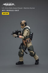 Hardcore Coldplay U.S. Army Delta Assault Squad Machine Gunner 11 cm 1/18 Action Figure