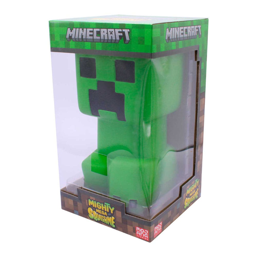 Minecraft Mighty Mega Squishme Creeper 25 cm Anti-Stress Figure