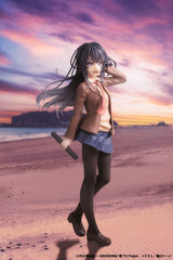 Rascal Does Not Dream of a Knapsack Kid Mai Sakurajima High School Graduation Ver. & Knapsack Kid 19cm PVC Statue