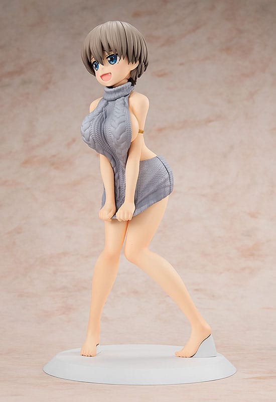 Uzaki-chan Wants to Hang Out! Hana Uzaki SUGOI Knitwear Version 21cm 1/7 Scale PVC Statue