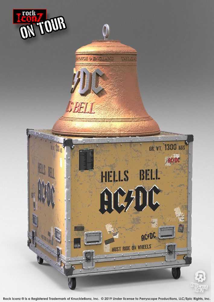 AC/DC Rock Ikonz On Tour Hell's Bell Statue