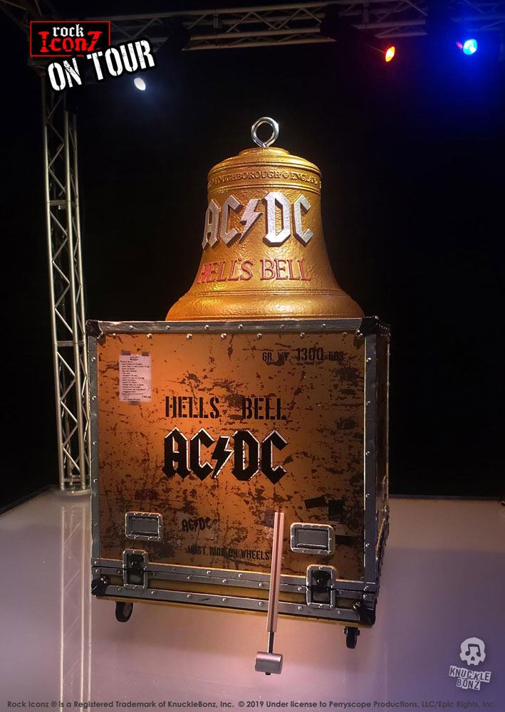 AC/DC Rock Ikonz On Tour Hell's Bell Statue