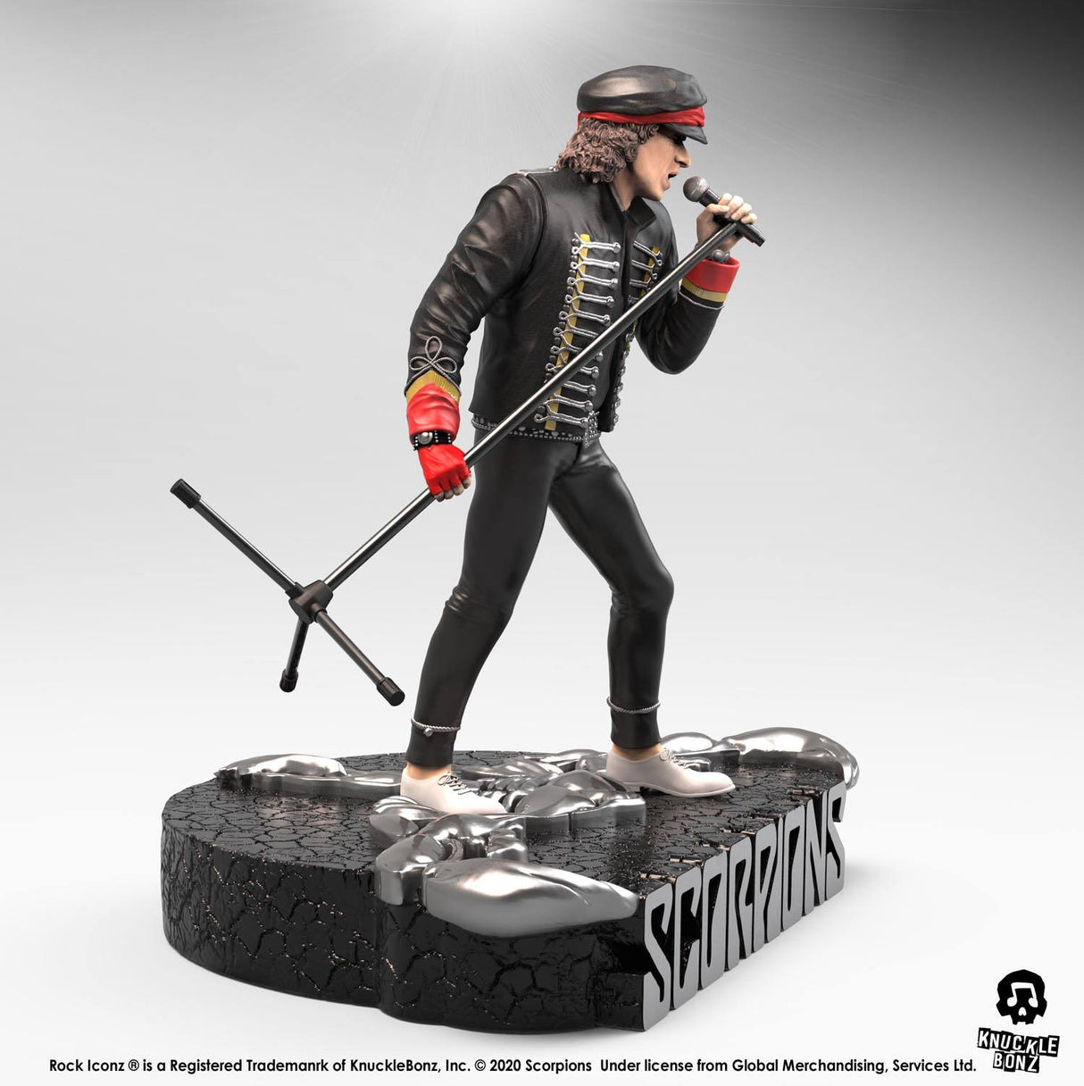 Scorpions Rock Iconz Klaus Meine Limited Edition 22 cm Statue