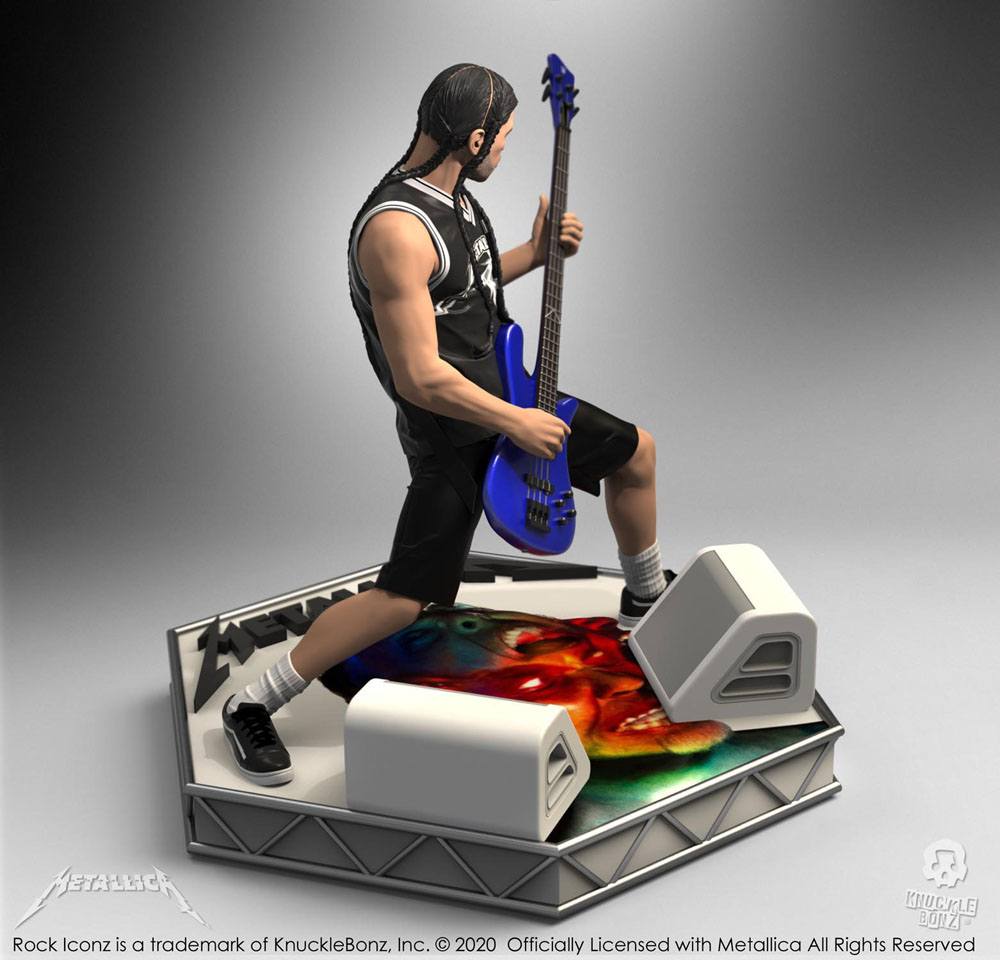 Metallica Rock Iconz Robert Trujillo Limited Edition 22 cm Statue