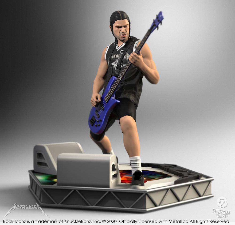 Metallica Rock Iconz Robert Trujillo Limited Edition 22 cm Statue