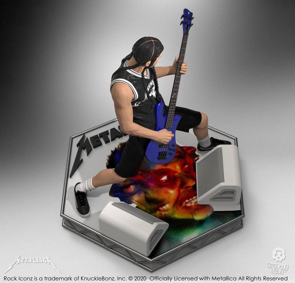 Metallica Rock Iconz Robert Trujillo Limited Edition 22 cm Statue