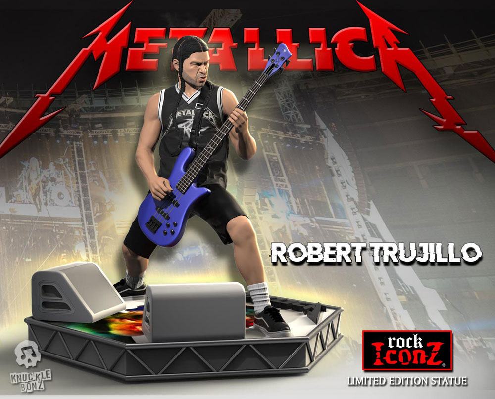 Metallica Rock Iconz Robert Trujillo Limited Edition 22 cm Statue