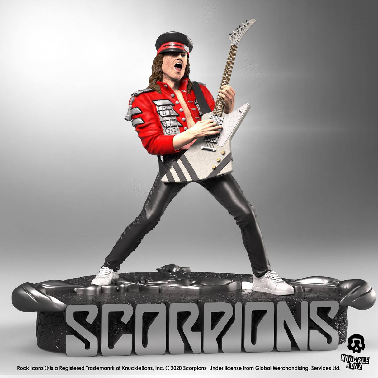 Scorpions Rock Iconz Matthias Jabs Limited Edition 22 cm Statue