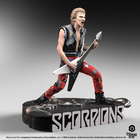 Scorpions Rock Iconz Rudolf Schenker Limited Edition 22 cm Statue