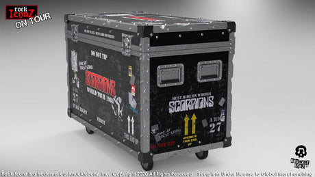 Scorpions Rock Ikonz On Tour World Tour 1984 Road Case + Stage Backdrop Statue