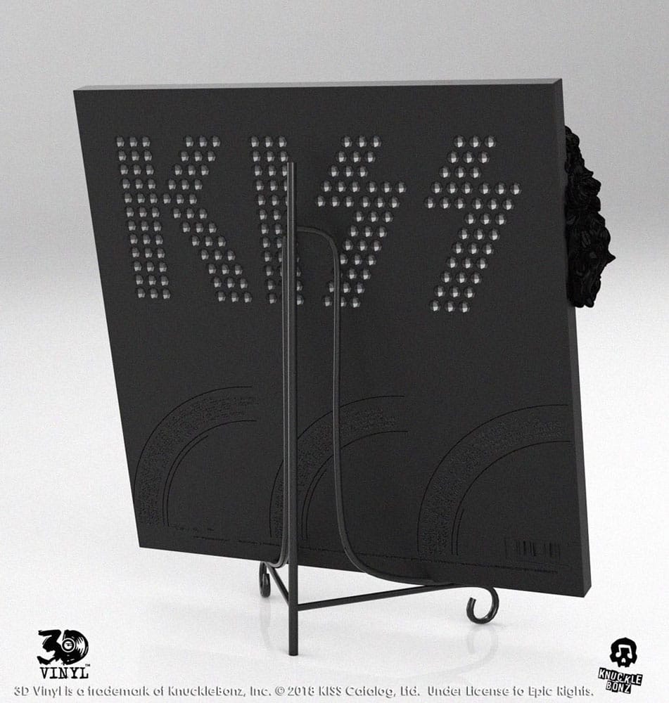 Kiss Debut Album 30 cm 3D Vinyl Statue