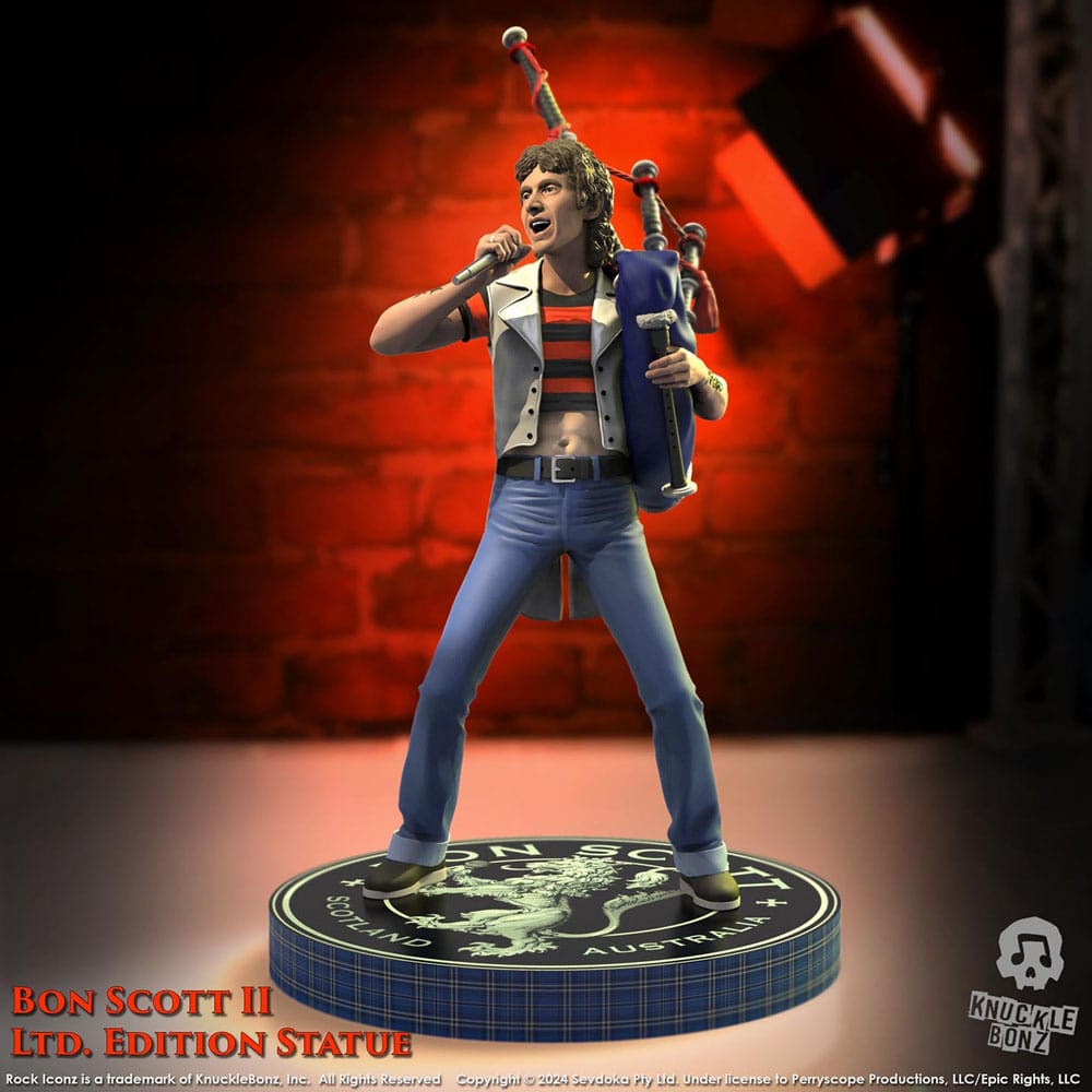 AC/DC Rock Iconz Bon Scott II 24 cm Statue