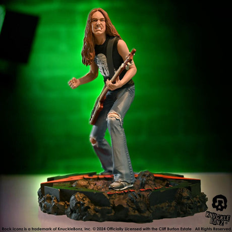 Metallica Rock Iconz Cliff Burton II 22 cm Statue