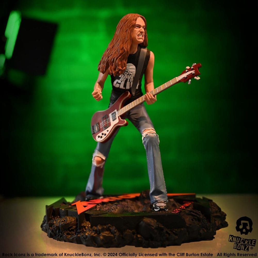 Metallica Rock Iconz Cliff Burton II 22 cm Statue