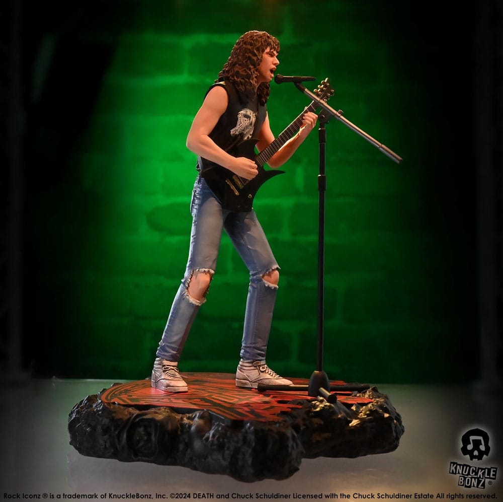 Death Rock Iconz Chuck Schuldiner II 22 cm Statue