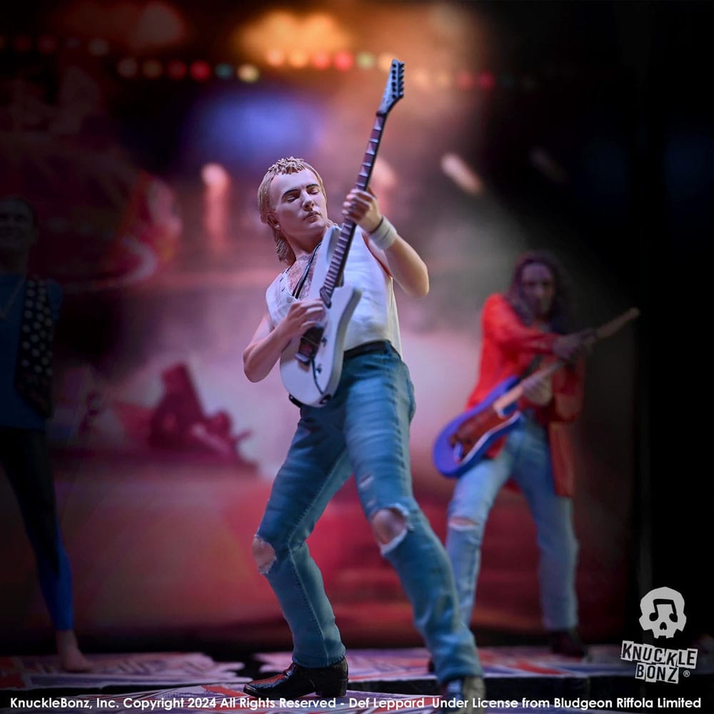 Def Leppard Rock Iconz Phil Collen 24 cm Statue