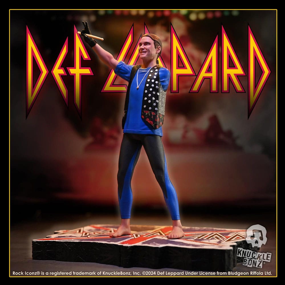 Def Leppard Rock Iconz Rick Allen 24 cm Statue