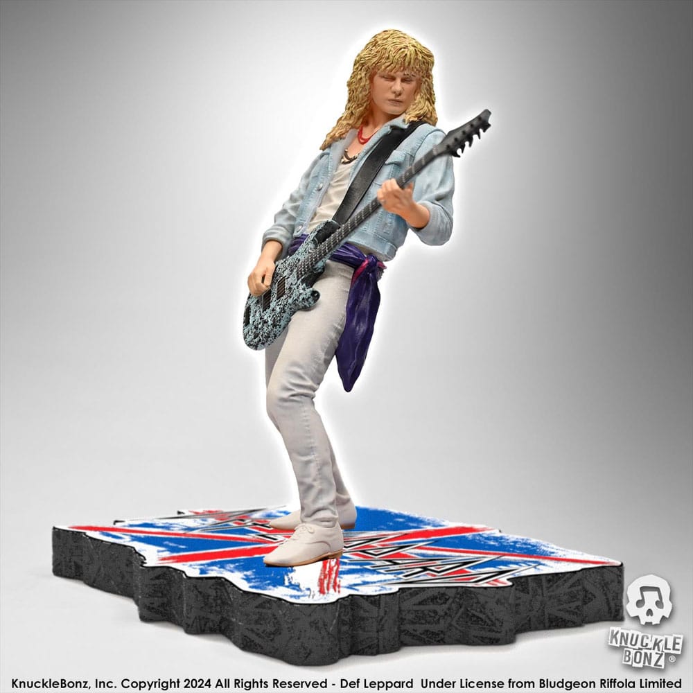 Def Leppard Rock Iconz Rick Savage 24 cm Statue