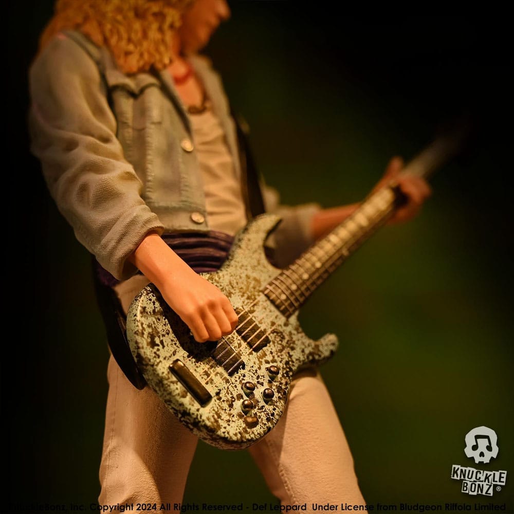 Def Leppard Rock Iconz Rick Savage 24 cm Statue