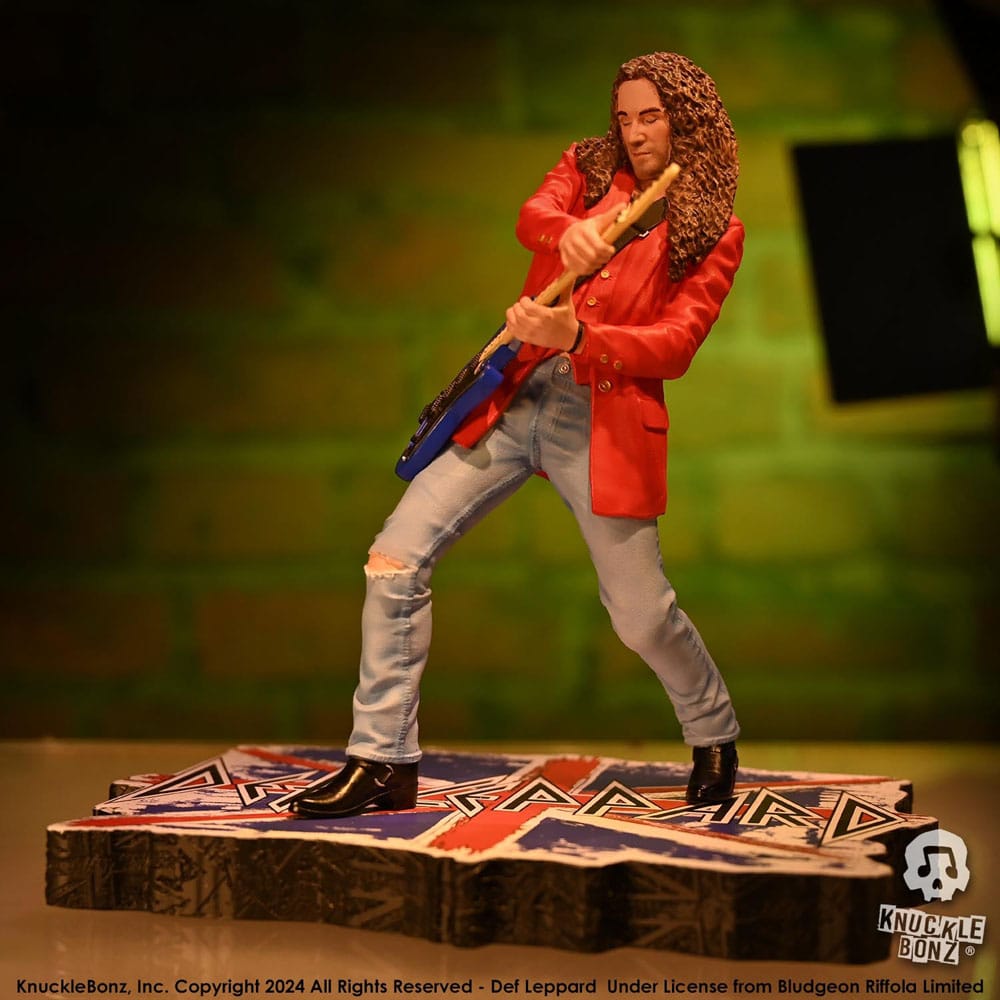 Def Leppard Rock Iconz Vivian Campbell 24 cm Statue