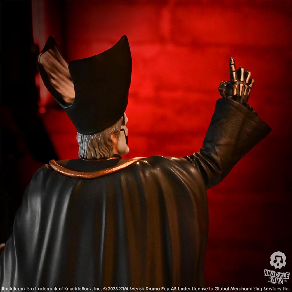 Ghost Rock Iconz Papa Emeritus IV (Black Robes) 22 cm 1/9 Statue