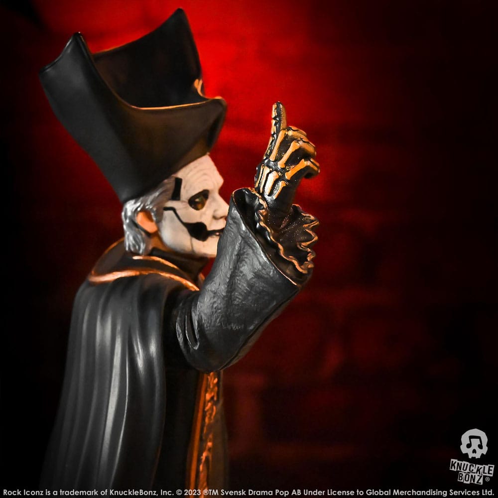 Ghost Rock Iconz Papa Emeritus IV (Black Robes) 22 cm 1/9 Statue