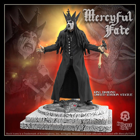 Mercyful Fate King Diamond III (Black Version) 22 cm Rock Iconz Statue