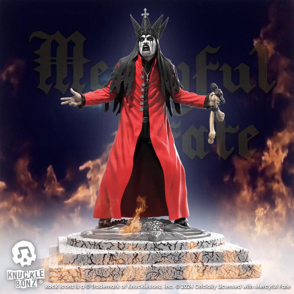 Mercyful Fate King Diamond III (Red Version) 22 cm Rock Iconz Statue