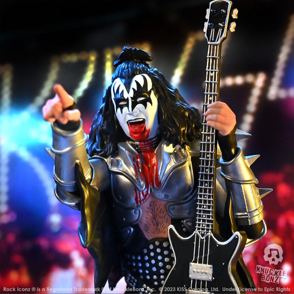 Kiss Rock Iconz The Demon (Destroyer) 22 cm Statue