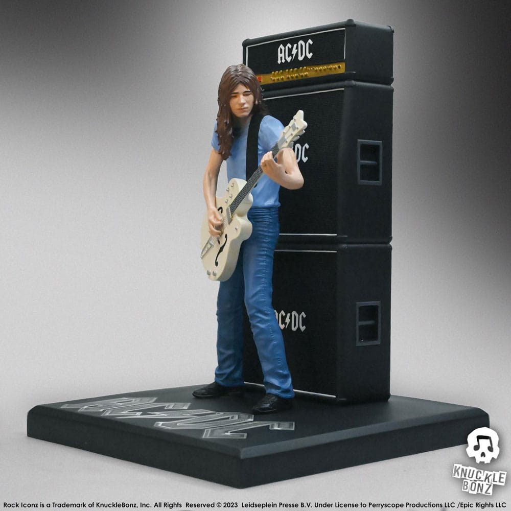 AC/DC Rock Iconz Malcolm Young II 23 cm Statue