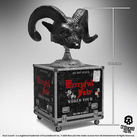 Mercyful Fate On Tour Road Case Statue & Stage Mask Set World Tour Rock Iconz