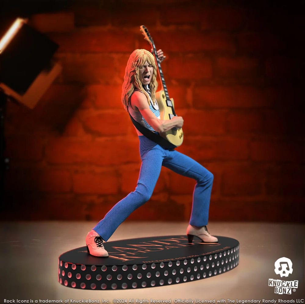 Randy Rhoads IV Rock Iconz The Early Years Blue Version 24 cm Statue