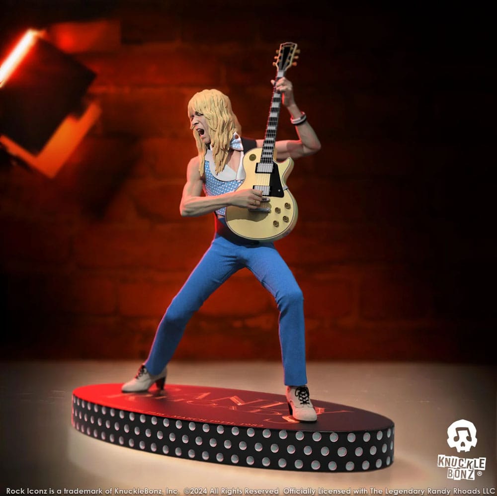 Randy Rhoads IV Rock Iconz The Early Years Blue Version 24 cm Statue