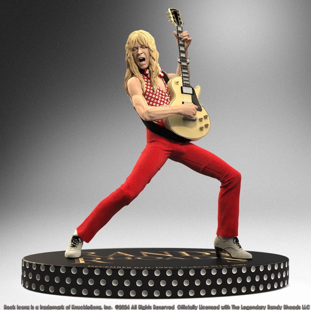 Randy Rhoads IV Rock IconzThe Early Years Red Version 24 cm Statue