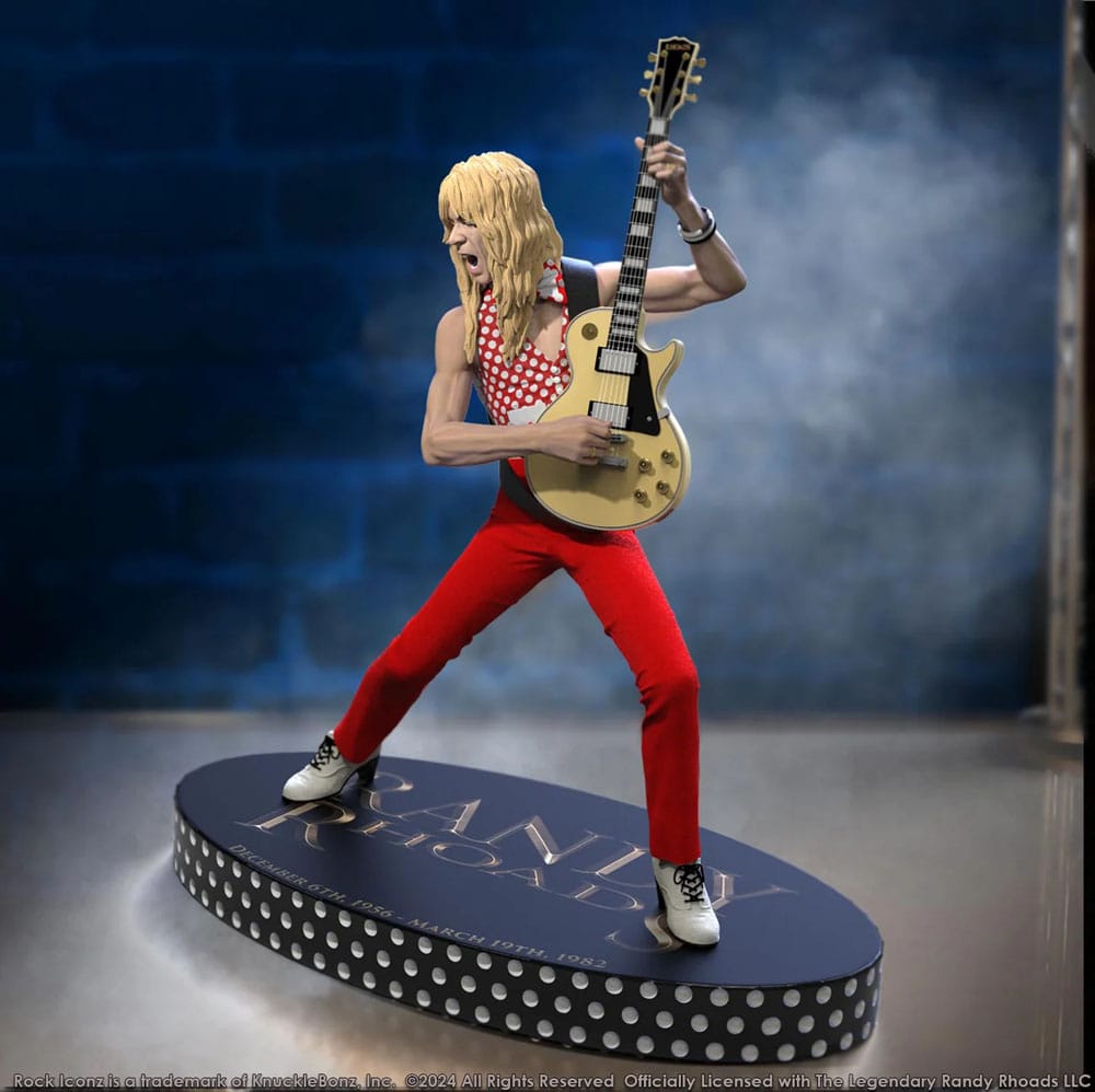 Randy Rhoads IV Rock IconzThe Early Years Red Version 24 cm Statue