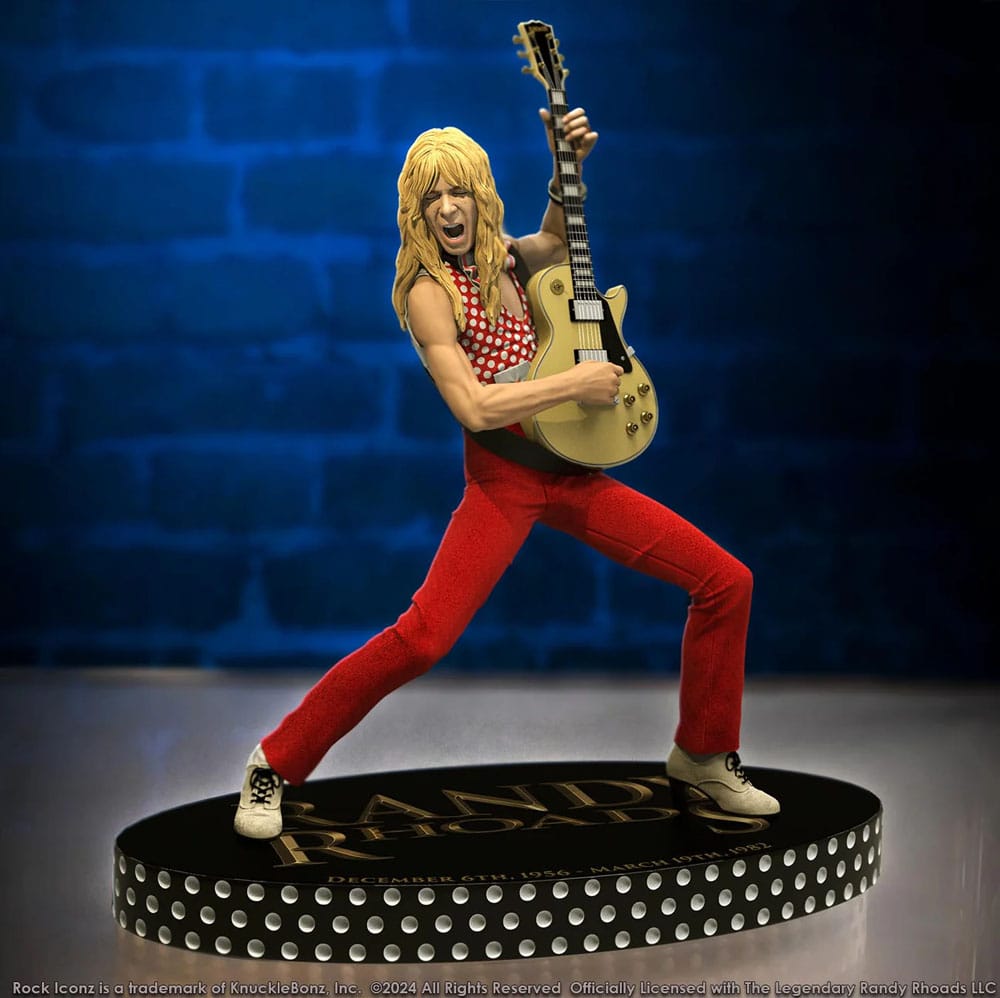 Randy Rhoads IV Rock IconzThe Early Years Red Version 24 cm Statue