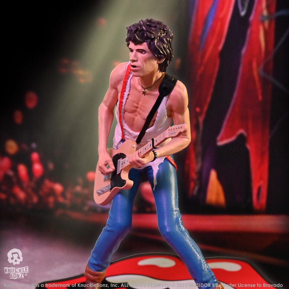 The Rolling Stones Rock Iconz Keith Richards (Tattoo You Tour 1981) 22 cm Statue