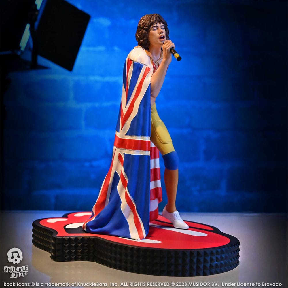 The Rolling Stones Rock Iconz Mick Jagger (Tattoo You Tour 1981) 22 cm Statue