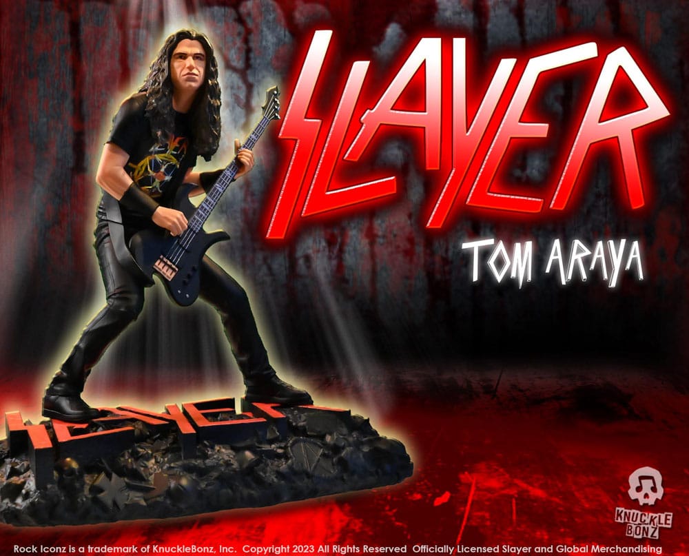 Slayer Rock Iconz Tom Araya II 22 cm 1/9 Statue